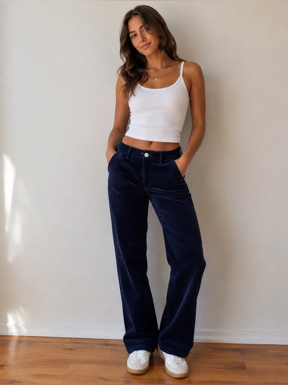 Bonobos Navy Corduroy Woman’s Pants Sz 30